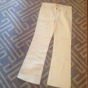 White House Black Market Off-White Jean