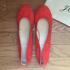 J. Crew Suede Cece Ballet Flat