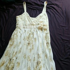 XL Anthropologie fit n flare Deletta dress vintage