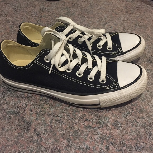 EUC Black Converse