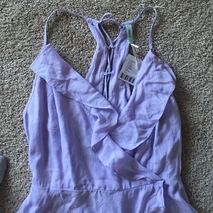 Kimchi Blue Dresses - Light purple lace back ruffled sundress Kimchi Blue Dresses - Light purple lace back ruffled sundress