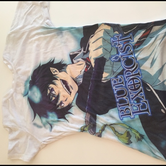 Blue exorcist shirt