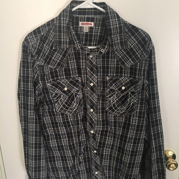 True religion button up