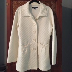 White Quilted Jacket