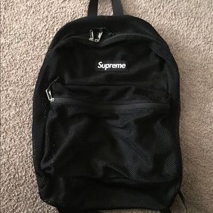 Supreme mesh backpack