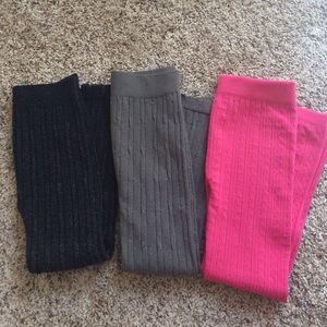 SOLD Girls Bundle leggings size 5
