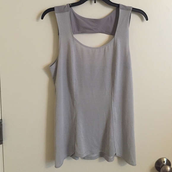 Gray Lululemon Ladder Back Tank