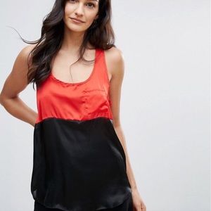 NWT ASOS color block tank