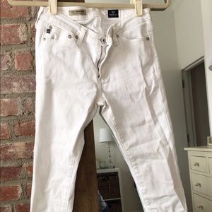 AG white jeans