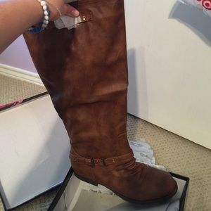 Wide calf boots
