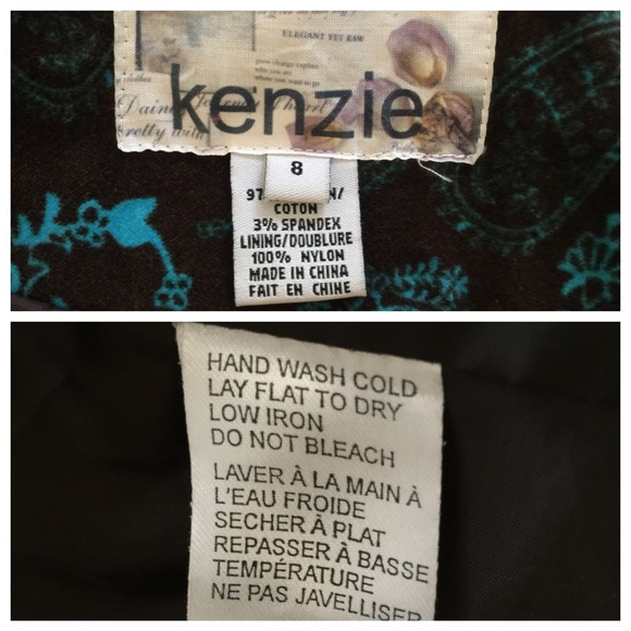 Kenzie short paisley print blazer - Picture 4 of 4