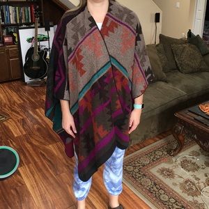 Steve Madden O/S poncho
