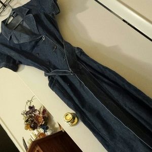 Long Jean Dress