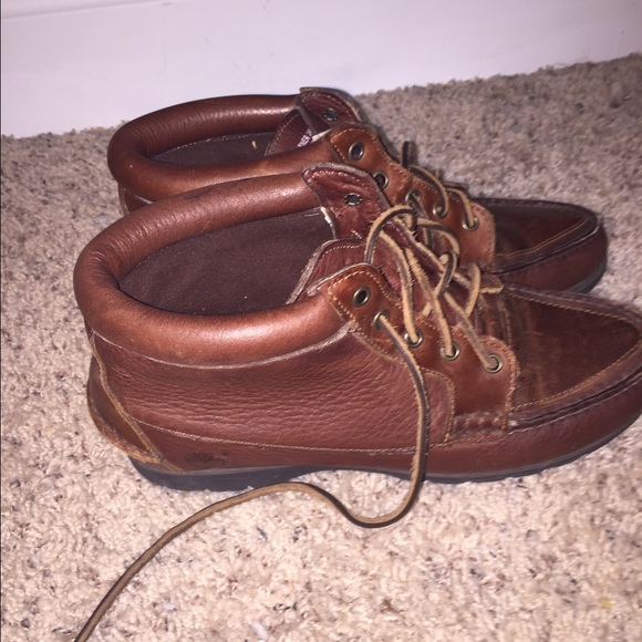 Brown Leather waterproof Timberlands
