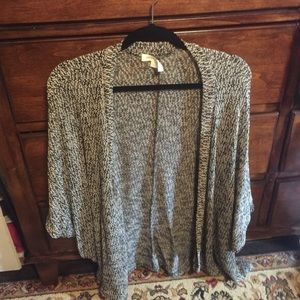 Marled open front cardi, never worn from Nordstrom