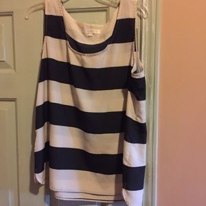 LOFT sleeveless blouse