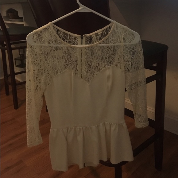 Guess peplum