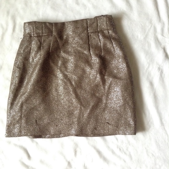 H&M Grey Sparkly Skirt