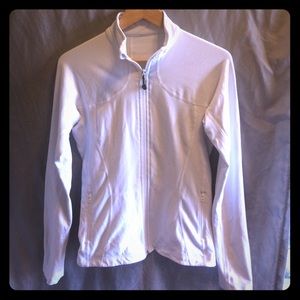 Lululemon White Zip Up