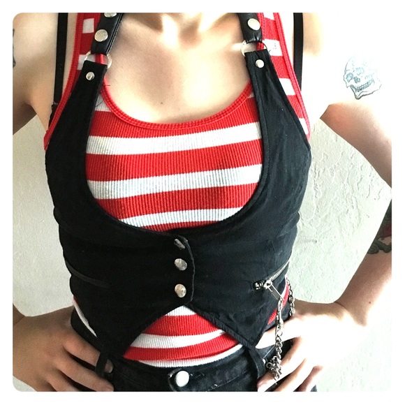 Lip Service Goth Halter