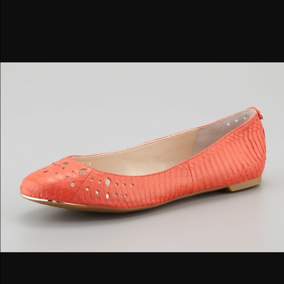 Neon Orange Sam Edelman 'Leighton' Flats