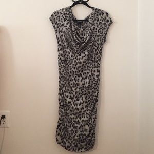 INC leopard print dress