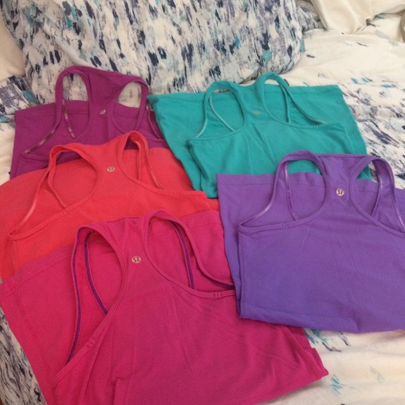 Lululemon Cool Racerback Tank *Bundle* all sz 4