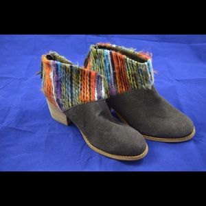 Toms Brown Booties