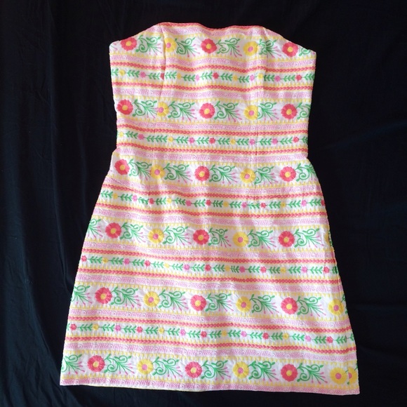 lilly pulitzer embroidered dress