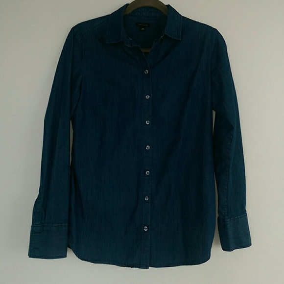 Ann Taylor Denim Shirt