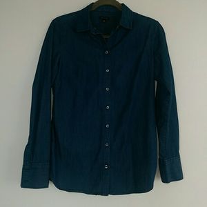 Ann Taylor Denim Shirt