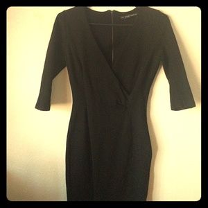 ZARA BASIC Black Dress (M)
