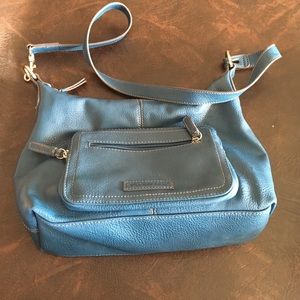 blue purse