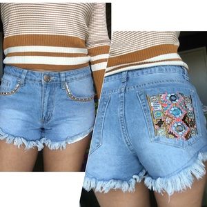 High Rise Shorts