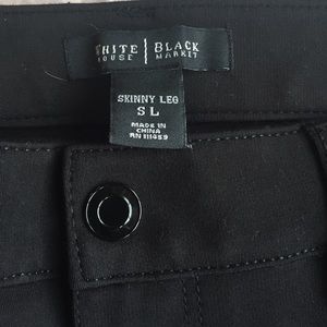 White House Black Market Black Skinny Pants