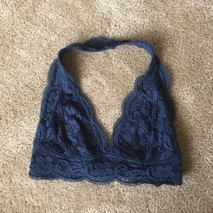 Urban Outfitters Lace Halter Bra