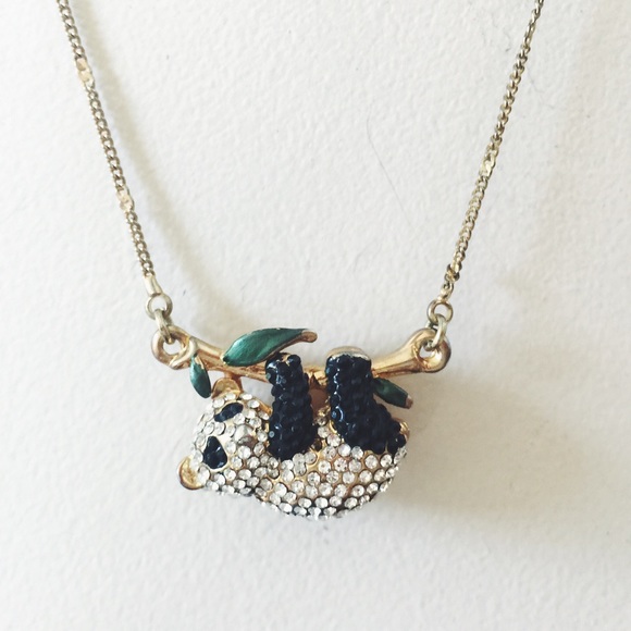 ALDO panda necklace
