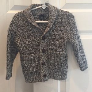 Boys button down sweater