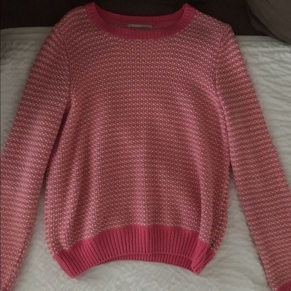 Chunky pink sweatshirt