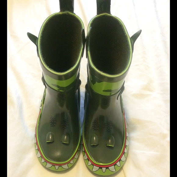Toddler size 5 Dinosaur Rain boots