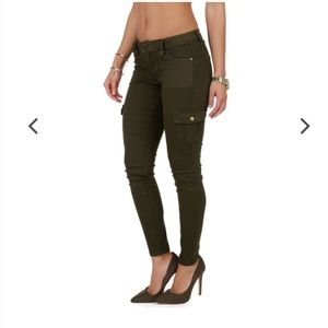 Olive cadet cargo pants