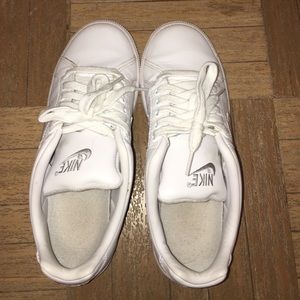 Nike white shoes