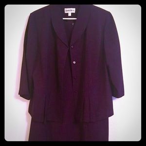 Dark plum colored dress