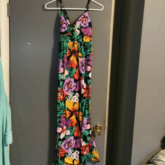 Hawaiian Maxi Dress
