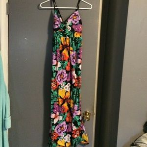 Hawaiian Maxi Dress