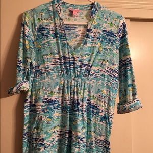Lilly Pulitzer Braylen Top Size M