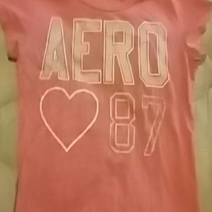 Pink aeropostale shirt