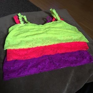 Aeropostale Lace sports bras