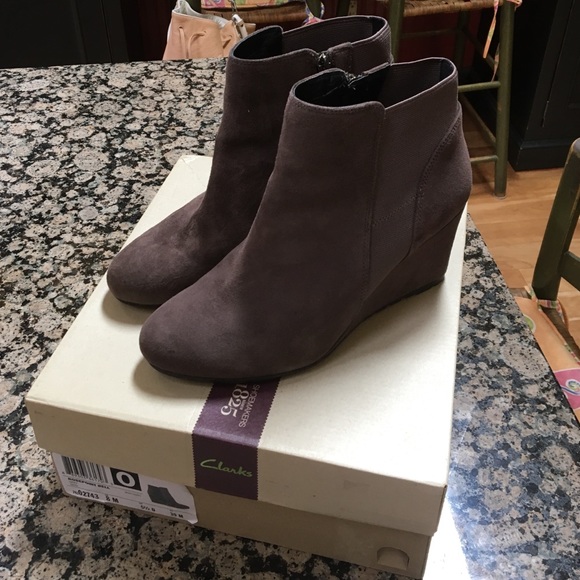 Grey Clarks booties BNIB!