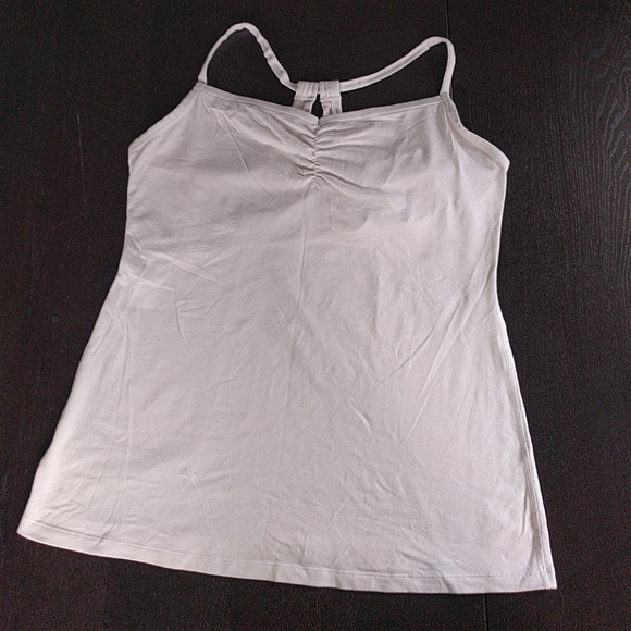 Lucy white heart center cami